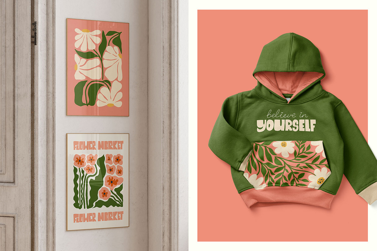 Modern Flora. 2 | Wall Art Creator, an Object Graphic by Leleka.Store (Photo 9 of 19)