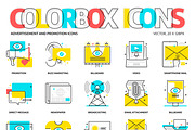 Color box icons bundle, an Icon by Howcolour (Thumbnail 15 of 34)