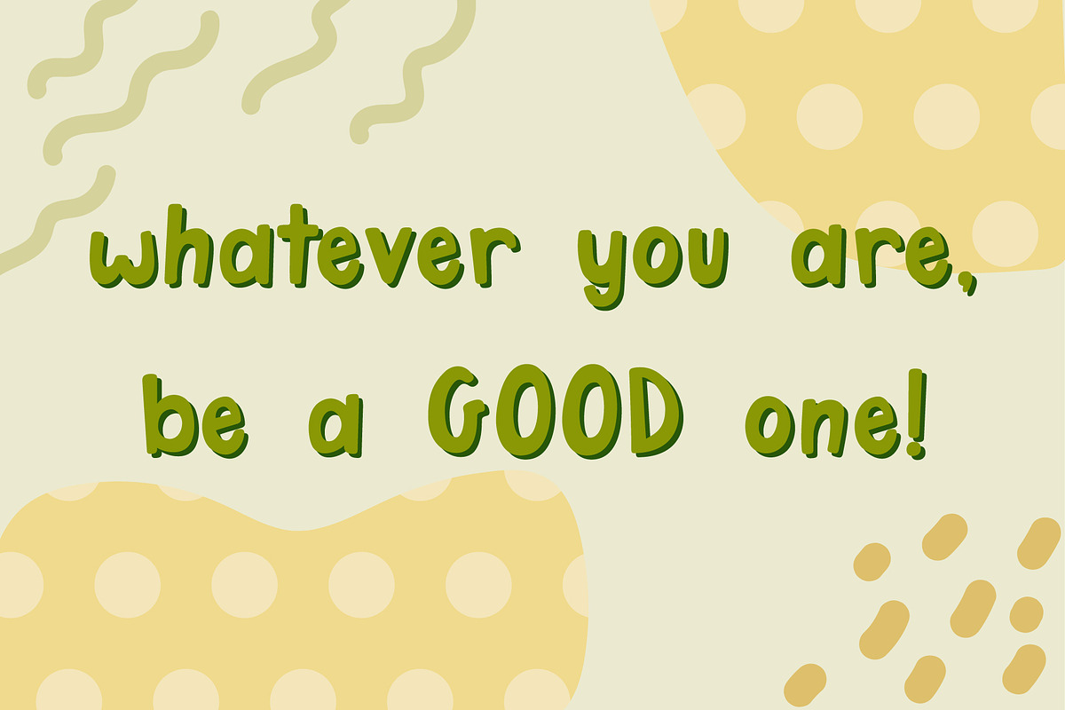Key Lime Sweet Sans Serif Font, a Font by Kellie Jayne Studio (Photo 6 of 6)