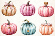 Coquette Pumpkin Clipart, an Illustration by Libby Wishes (Thumbnail 6 of 7)