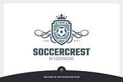 Soccer Crest Logo Template, a Branding & Logo Template by LOGOMAGINE (Thumbnail 12 of 13)