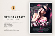 Birthday Party, a Flyer Template by What a Story (Thumbnail 1 of 5)