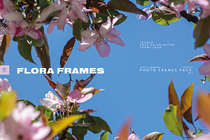 FLORA FRAMES [120 FILES PACK]