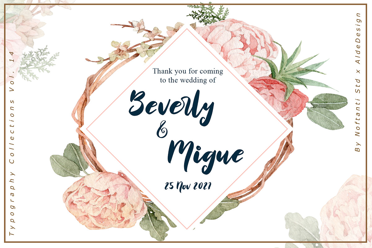 Valentine Dinner // Elegant Script, a Script Font by Aldedesign (Photo 4 of 10)