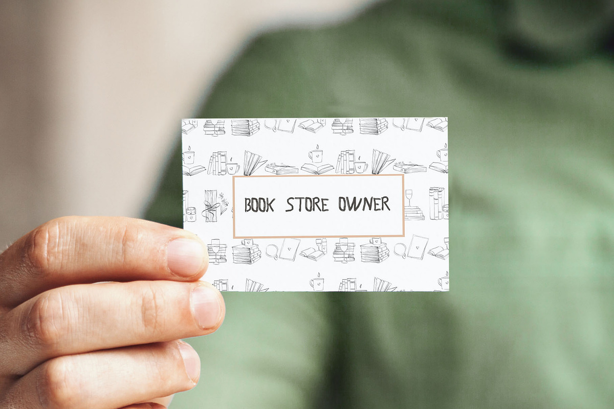 BOOK LOVER SET AND A BONUS, an Illustration by YULIYA MART DESIGN (Photo 8 of 10)
