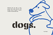 DOGS: Naive Vector Dog Illustrations, an Animal Illustration by Veyla (Thumbnail 4 of 11)