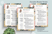 Creative Resume Template, Pretty CV, a Resume Template by The Art of Resume (Thumbnail 5 of 8)