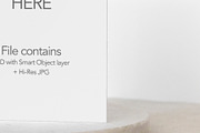Minimal Greeting Card Mockup – ISO, a Product Mockup by OakstoneCreative (Thumbnail 5 of 8)