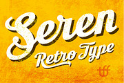 Seren Script, a Script Font by TypeFaith Fonts (Thumbnail 1 of 5)