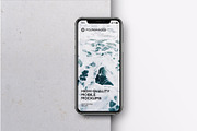 72 iphone device mockup bundle, an iPhone Mockup by FoundImages (Thumbnail 75 of 84)
