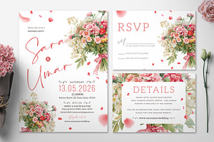 Flowers Invitation, an Invitation Template by Aarley Kaiven