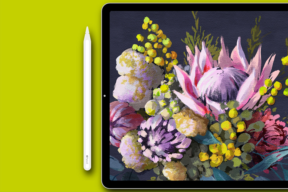 Oil On Canvas for Procreate, a Brush Add-On by UPROOT (Photo 9 of 9)