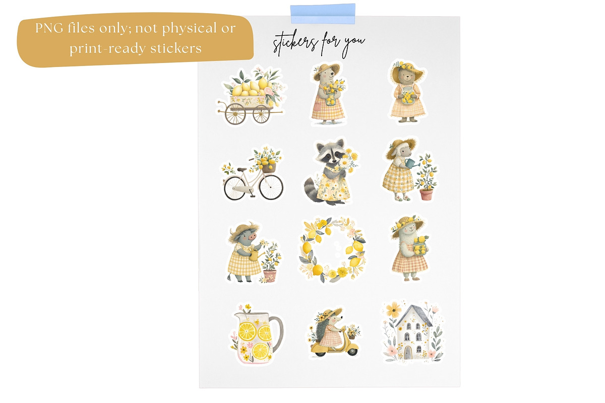 Floral Spring Animals Clipart, Goose, an Animal Illustration by Nicole Branger Art (Photo 17 of 22)