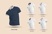 8 Mockups 3D Polo, a Shirt Mockup by Grow Design Craft Studio (Thumbnail 4 of 7)