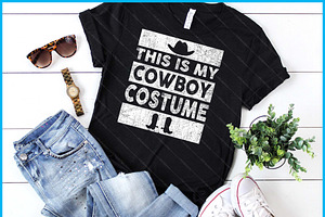 Cowboy Costume T-shirt Svg