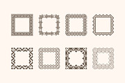 Ornamental Square Frames Vol 1, a Decorative Illustration by Rasagama Studio (Thumbnail 3 of 4)