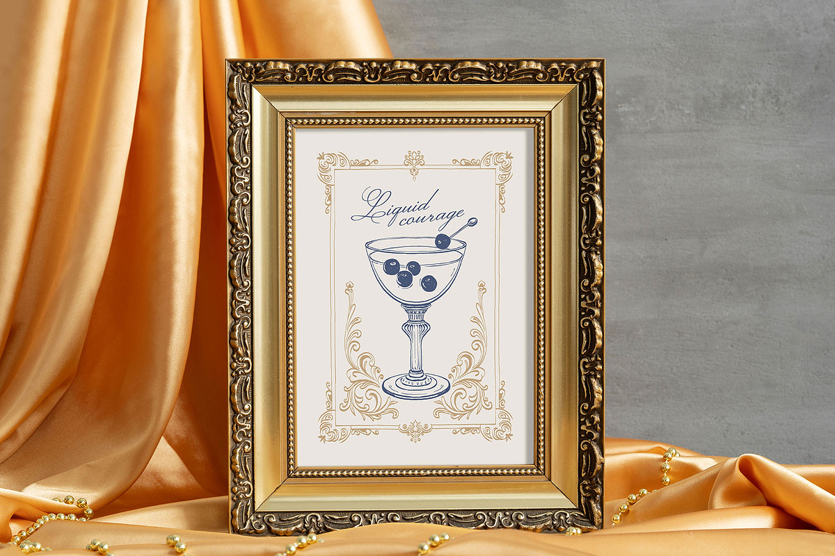 Art Nouveau | Wall Art Collection, an Object Graphic by Leleka.Store (Photo 11 of 21)