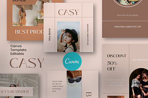 Casy Fashion - Canva Instagram
