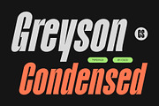 CS Greyson – Condensed Font, a Sans Serif Font by Craft Supply Co. (Thumbnail 1 of 8)