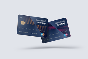 Debit Bank Card Mockup