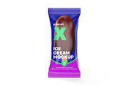 Ice Cream Bar Mockup, a Packaging Mockup by Green Art (Thumbnail 1 of 5)