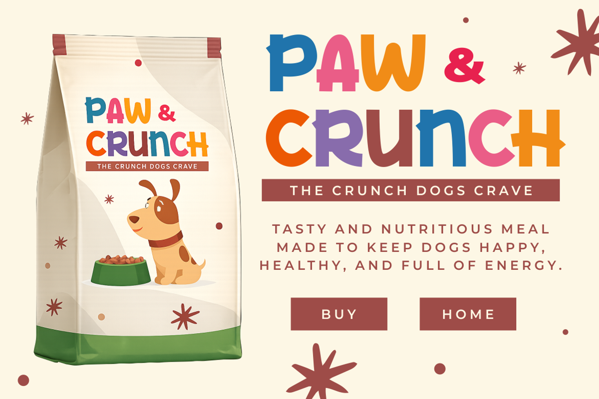 Whisker Bites Animal Food Font, a Font by PutraCetol Studio (Photo 4 of 5)