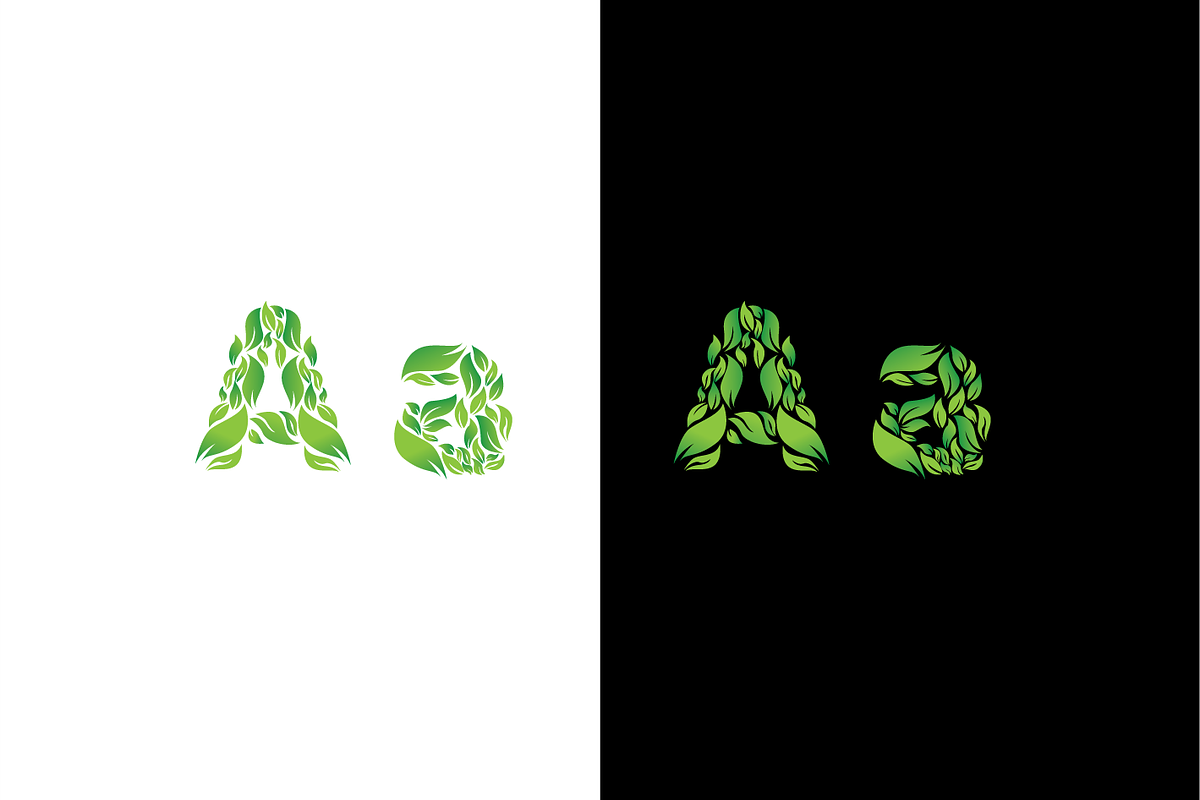 Eco letter set, a Decorative Illustration by airunreal (Photo 6 of 33)