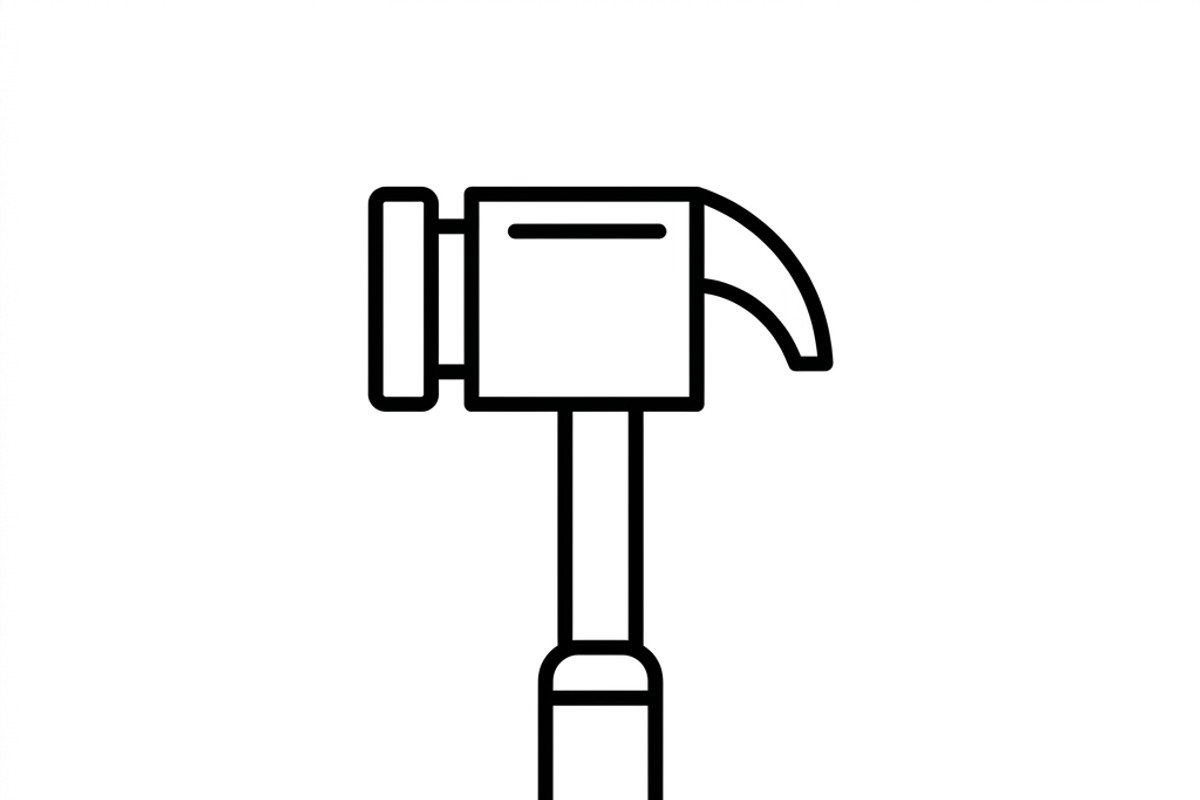 40 Home Repair Icon Set, an Outline Icon by adenpinkstore (Photo 20 of 29)