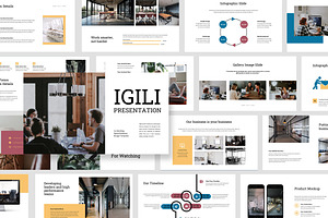 Igili : Shared Office Keynote, a Presentation Template by Punkl Camp