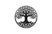 Sacred Tree of Life Vector Bundle, an Illustration by Designs_River (Thumbnail 36 of 51)