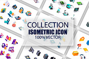Isometric Vector Icons Pack, an Outline Icon by alexdndz (Thumbnail 1 of 21)