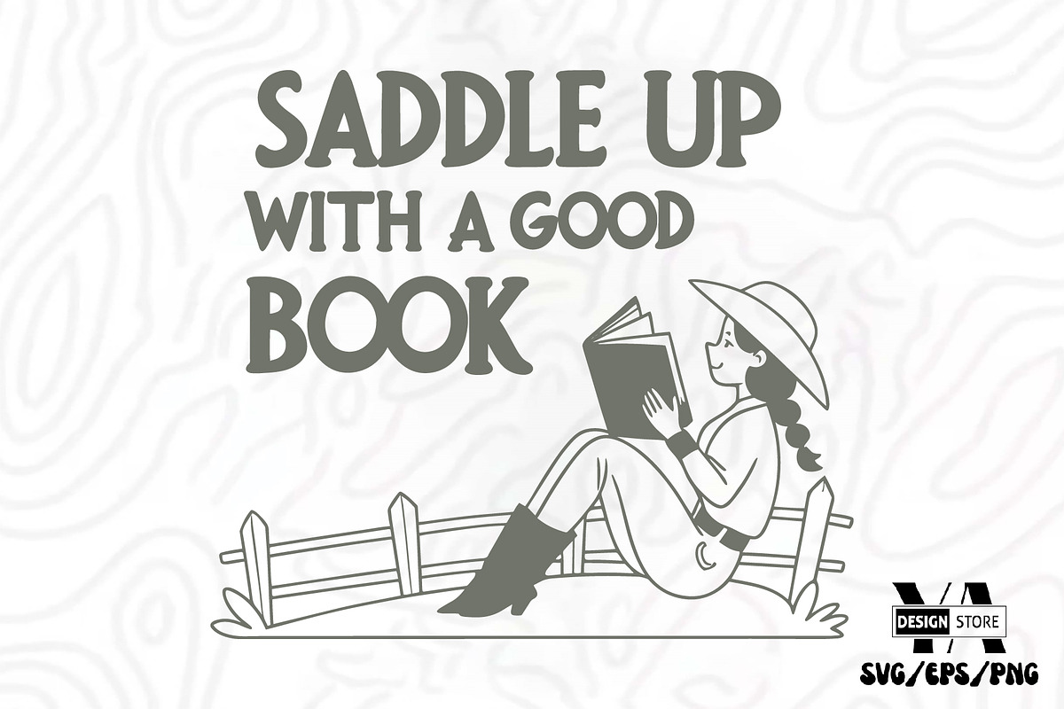 Vintage Western CowGirl SVG Bundle, an Object Illustration by Ya_ Design Store (Photo 8 of 11)