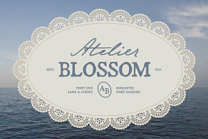 Atelier Blossom | Romantic Font Duo