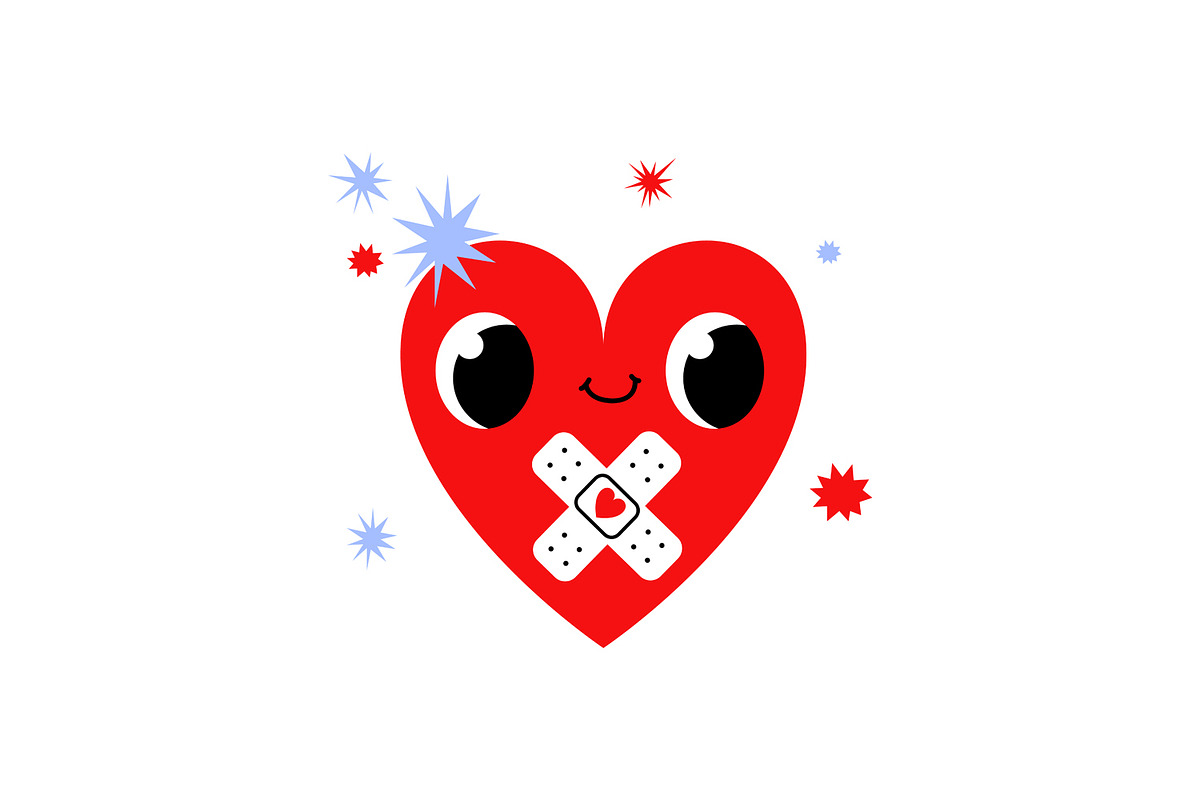 Cute Blood Donation Heart, a Healthcare Illustration by the_myro (Photo 4 of 7)