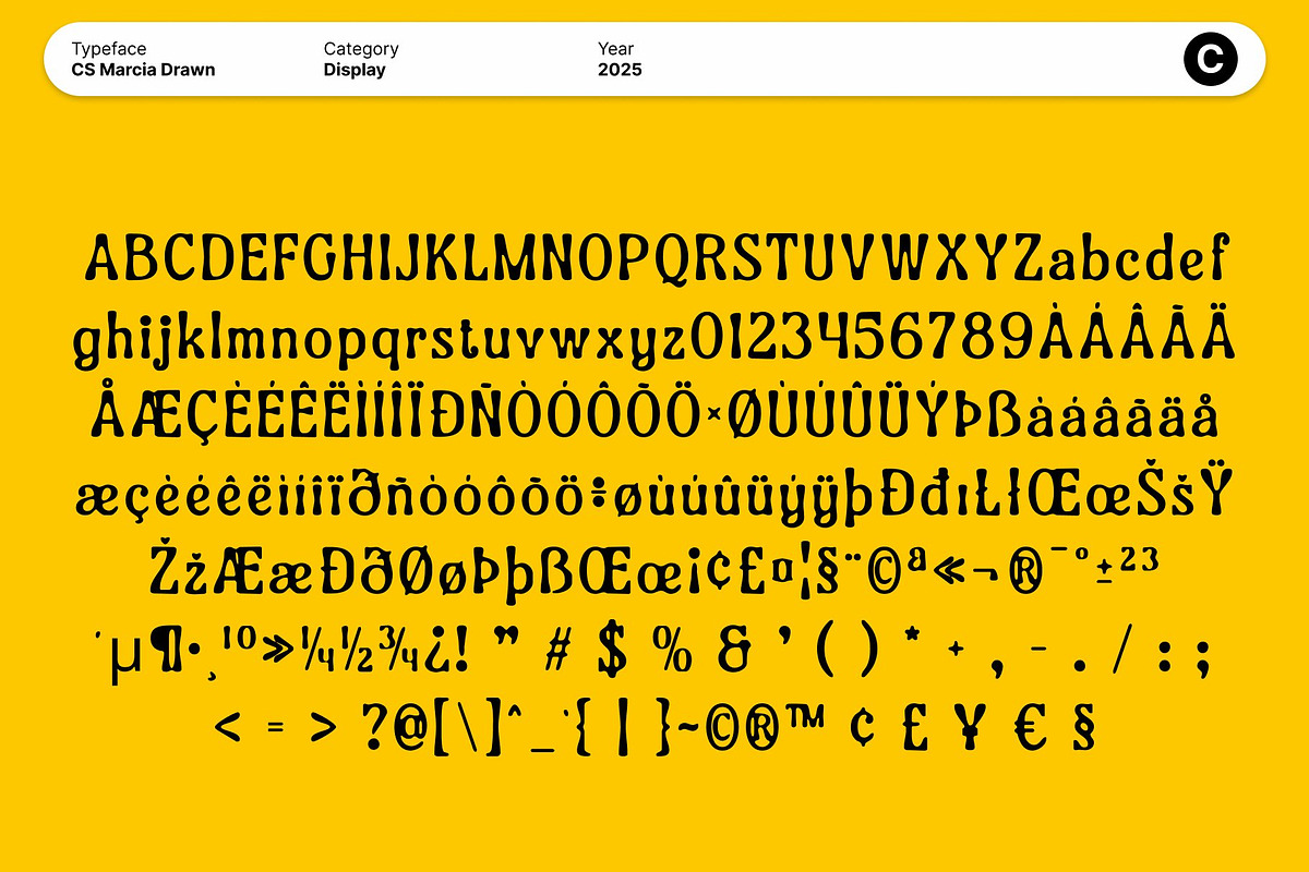 CS Marcia Drawn, a Sans Serif Font by Craft Supply Co. (Photo 8 of 8)