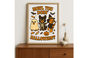 Howl You Doin Halloween Dog Costume, a Background Graphic by LaseredNinja (Thumbnail 4 of 7)
