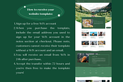 Wix Website Template Travel Blog, a Wix Template by Wixify Studio (Thumbnail 2 of 10)