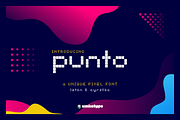 Punto Pixel Game Font, a Font by alpercakici (Thumbnail 1 of 9)