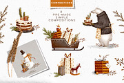 Four Seasons Animals Bundle, an Animal Illustration by TL Design (Thumbnail 6 of 27)