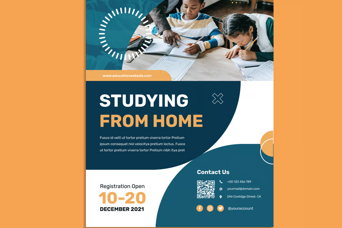 Poster Template, an Advertising Mockup by graphicsauce (Photo 2 of 3)