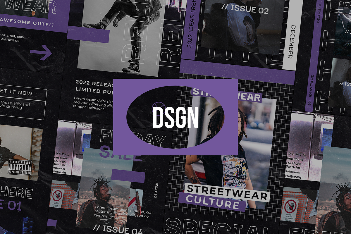 Quersa Urban Instagram Template, a Social Media Template by Creatchees.std (Photo 3 of 5)