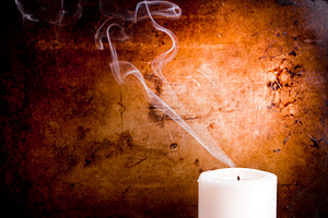 Candle Smoke Trails, a Background Photo by THP Creative