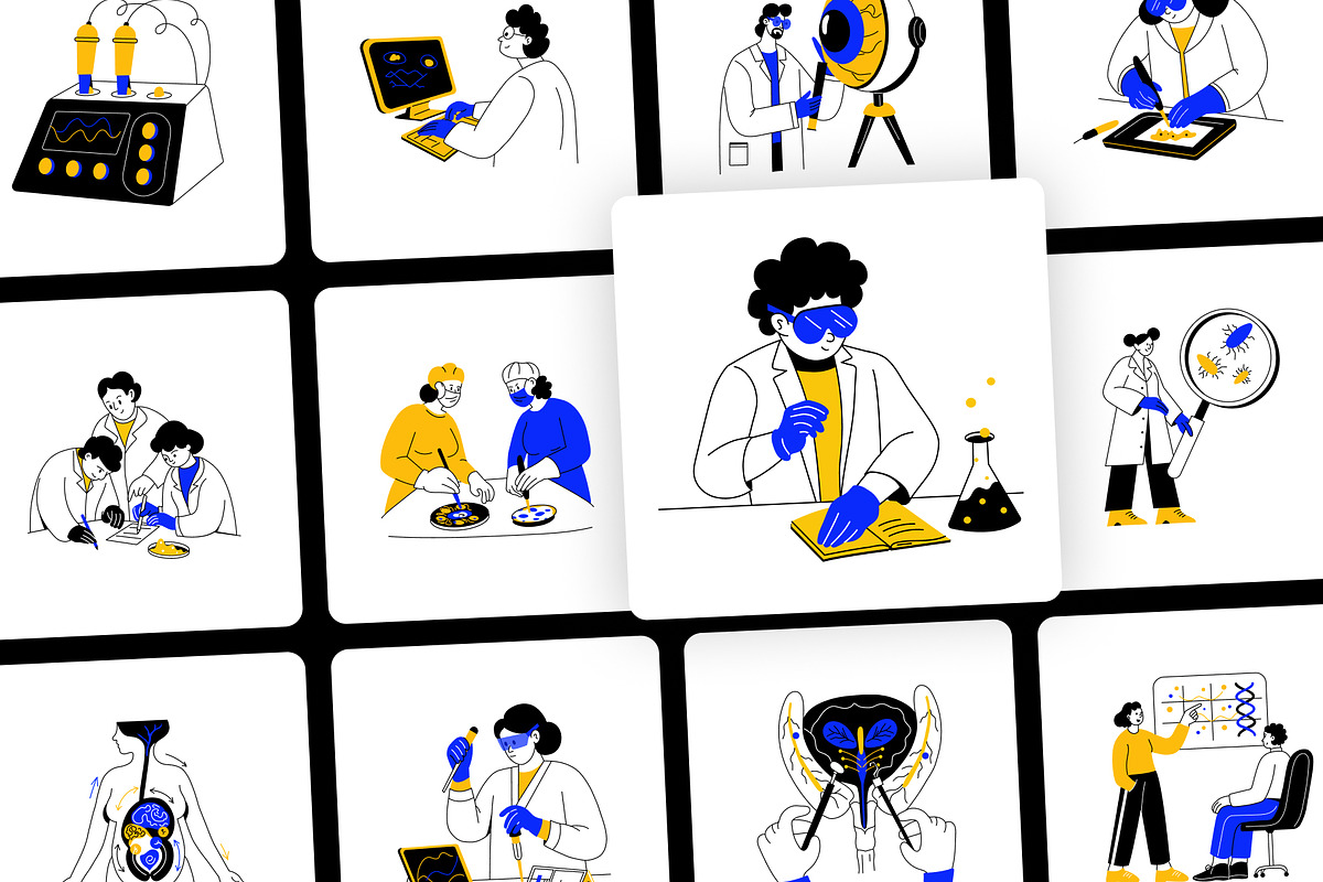 Animated Biology Art Illustration, an Education Illustration by Vectors Market (Photo 4 of 5)