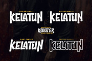 Kwuter is a display typeface designe, a Sans Serif Font by twinstd (Thumbnail 3 of 10)