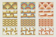 Retro Rainbow Pattern Pack, a Pattern Graphic by Stellen Design (Thumbnail 8 of 8)