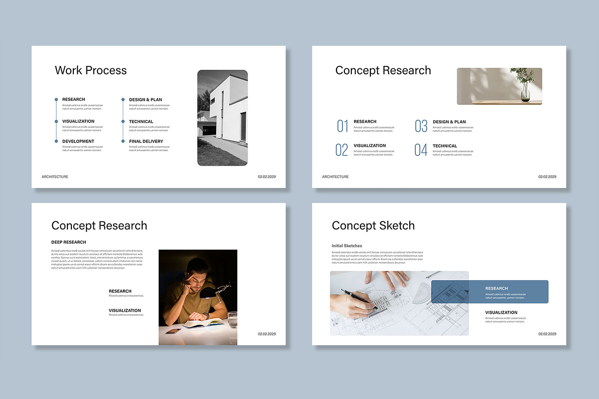 Minimal Architecture Portfolio, a Presentation Template by Mighty-Slide (Photo 4 of 5)