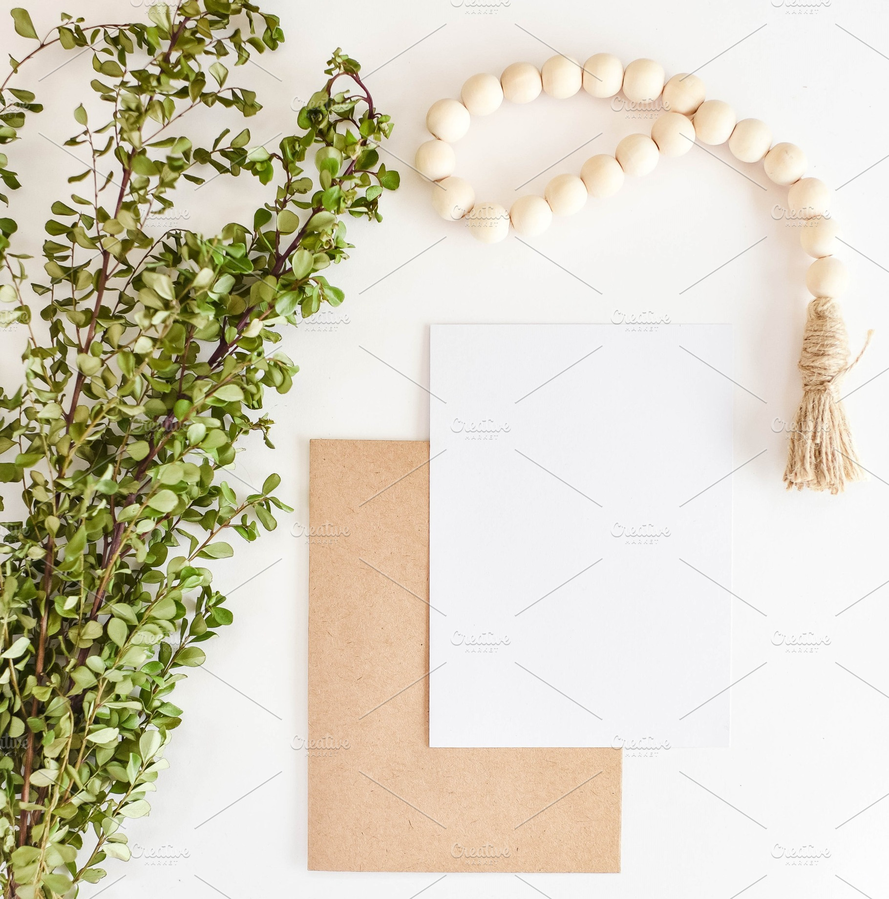 Green and white floral wedding photo featuring wedding, floral, and leaves, a Nature Photo by Hudson Farmhouse