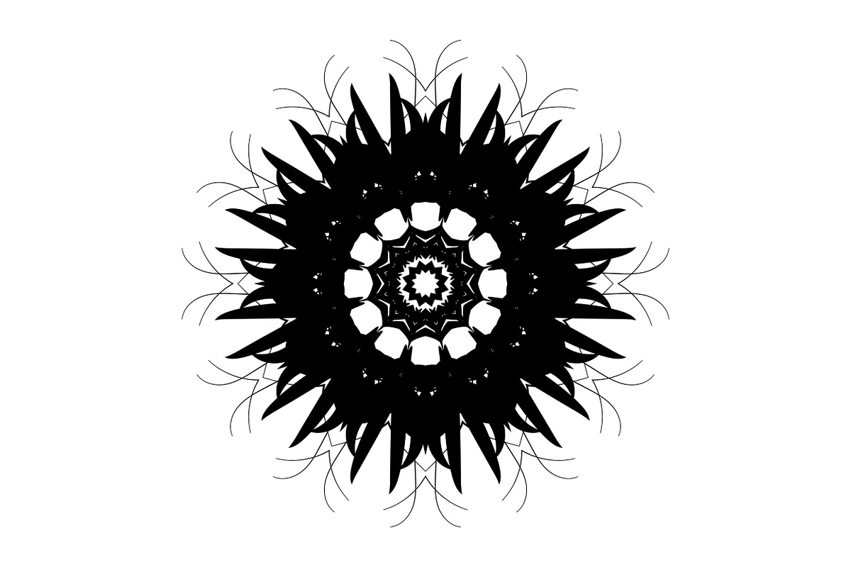 Premium Mandala Illustration Pack, a Decorative Illustration by NJ Himel (Photo 61 of 101)