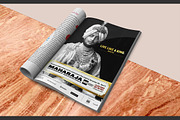 Open and Folded Magazine PSD Mockup, a Print Template by Sinlatown (Thumbnail 8 of 8)