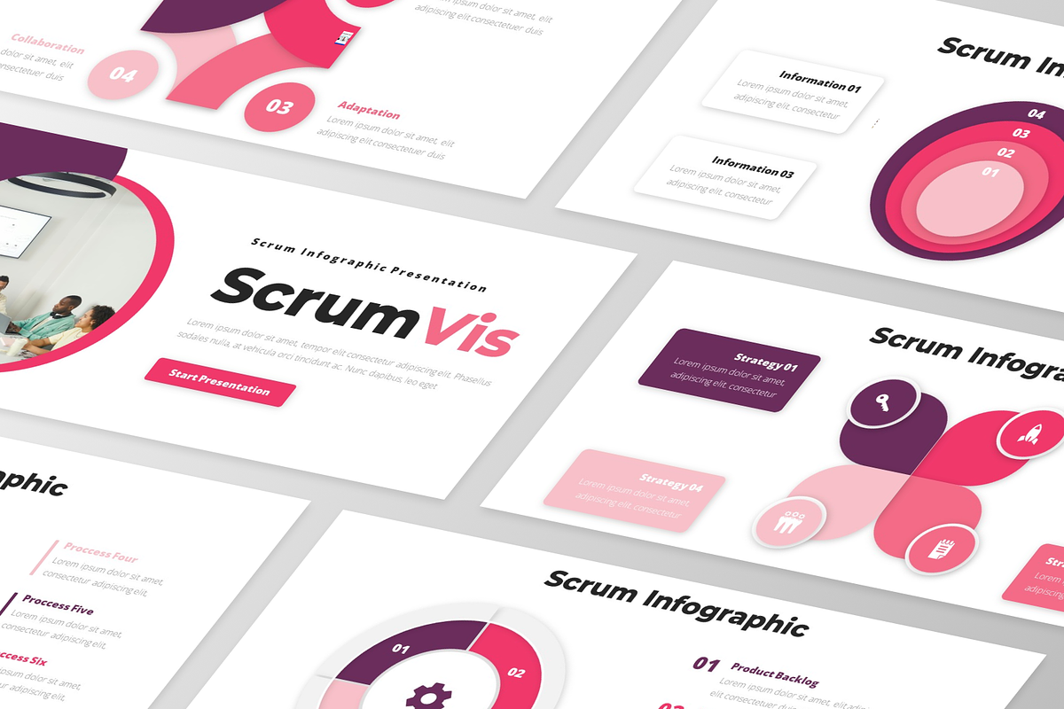 ScrumVis - Scrum Infographic Keynote, a Presentation Template by GraphauseProject (Photo 3 of 6)